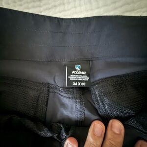 KÜHL Renegade Rock Black Pants hiking camping 34x30